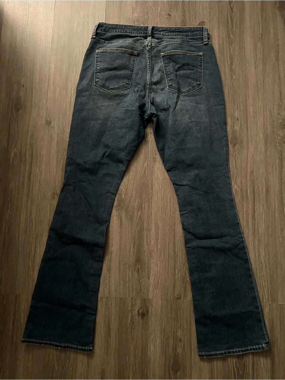 Arizona Jean Company Women's Bootcut Jeans in Faded Blue Denim